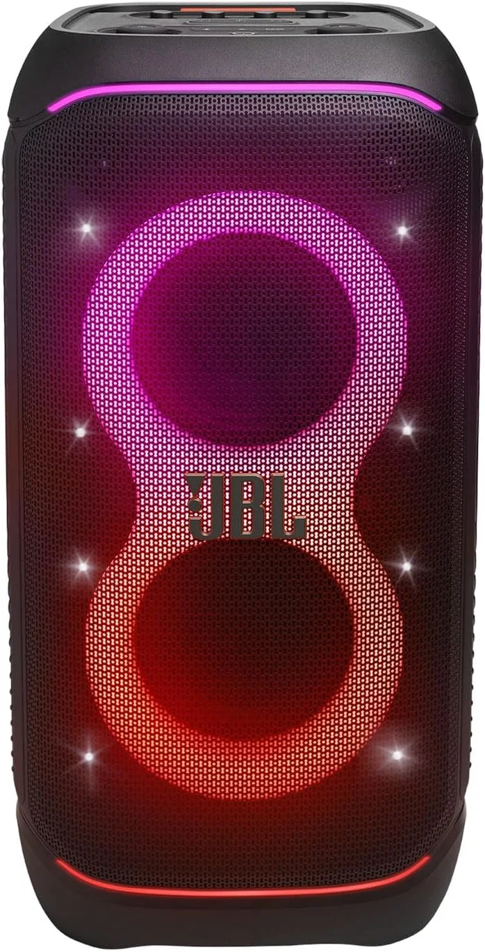 اسپیکر بلوتوثی JBL PartyBox Stage 320 به همراه باتری 400 - مشکی اسپیکر بلوتوثی JBL PartyBox Stage 320 به همراه باتری 400 - مشکی