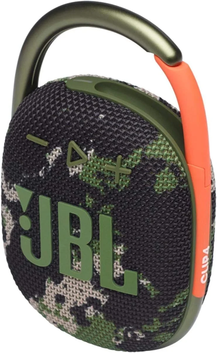 اسپیکر JBL Clip 4 - قابل حمل - بی سیم - بلوتوث - 5 وات - طرح ارتشی اسپیکر JBL Clip 4 - قابل حمل - بی سیم - بلوتوث - 5 وات - طرح ارتشی