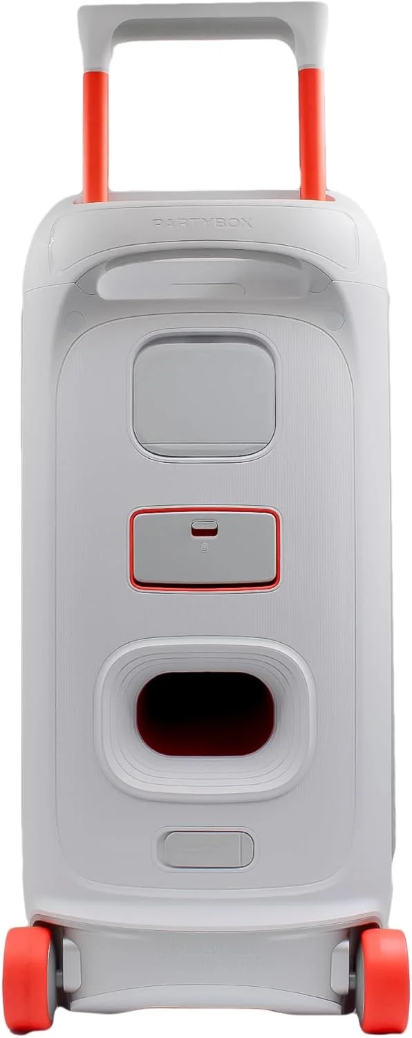 اسپیکر بی سیم قابل حمل JBL PartyBox Stage 320 (سفید) - 240 وات ضد آب - 12 ساعت پخش - صدای قدرتمند و باس عمیق + سیستم دو میکروفون + کابل AUX - کیت کارائوکه مهمانی اسپیکر بی سیم قابل حمل JBL PartyBox Stage 320 (سفید) - 240 وات ضد آب - 12 ساعت پخش - صدای قدرتمند و باس عمیق + سیستم دو میکروفون + کابل AUX - کیت کارائوکه مهمانی