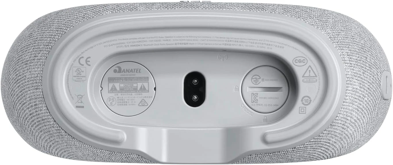 JBL Horizon 3، ساعت زنگ دار، بلندگو، خاکستری