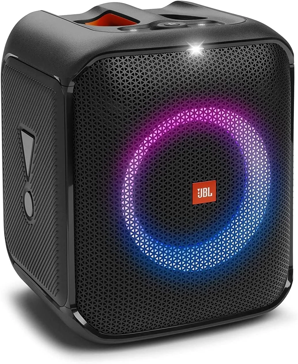 اسپیکر قابل حمل JBL Partybox Encore Essential: صدای 100 واتی، نمایش نور پویا داخلی و طراحی مقاوم در برابر پاشش آب، مشکی، بلوتوث اسپیکر قابل حمل JBL Partybox Encore Essential: صدای 100 واتی، نمایش نور پویا داخلی و طراحی مقاوم در برابر پاشش آب، مشکی، بلوتوث