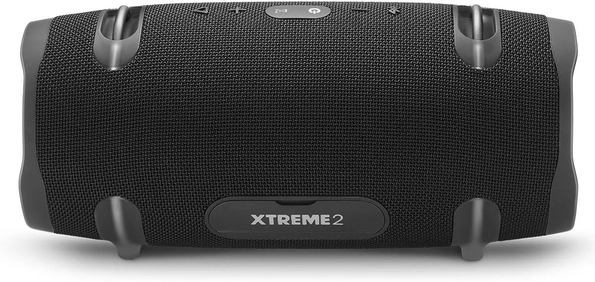 اسپیکر بلوتوثی قابل حمل JBL Xtreme 2، ضد آب، مشکی اسپیکر بلوتوثی قابل حمل JBL Xtreme 2، ضد آب، مشکی