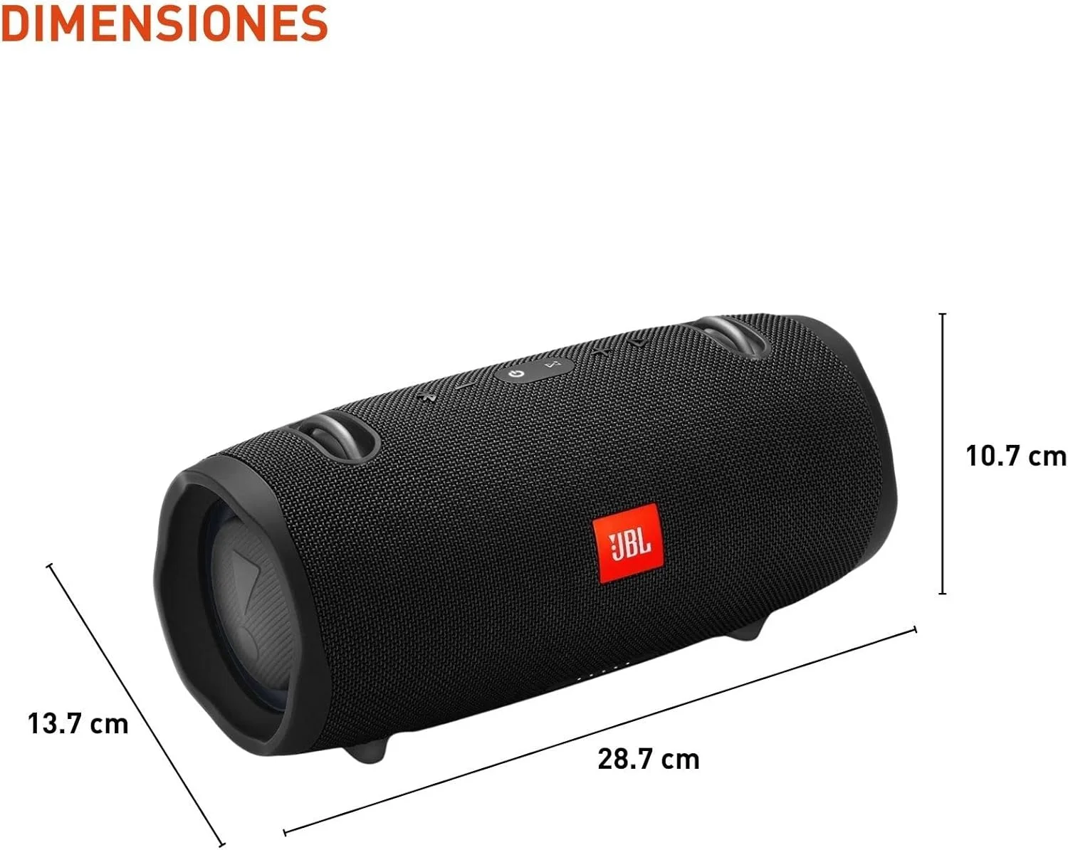 اسپیکر بلوتوثی قابل حمل JBL Xtreme 2، ضد آب، مشکی اسپیکر بلوتوثی قابل حمل JBL Xtreme 2، ضد آب، مشکی