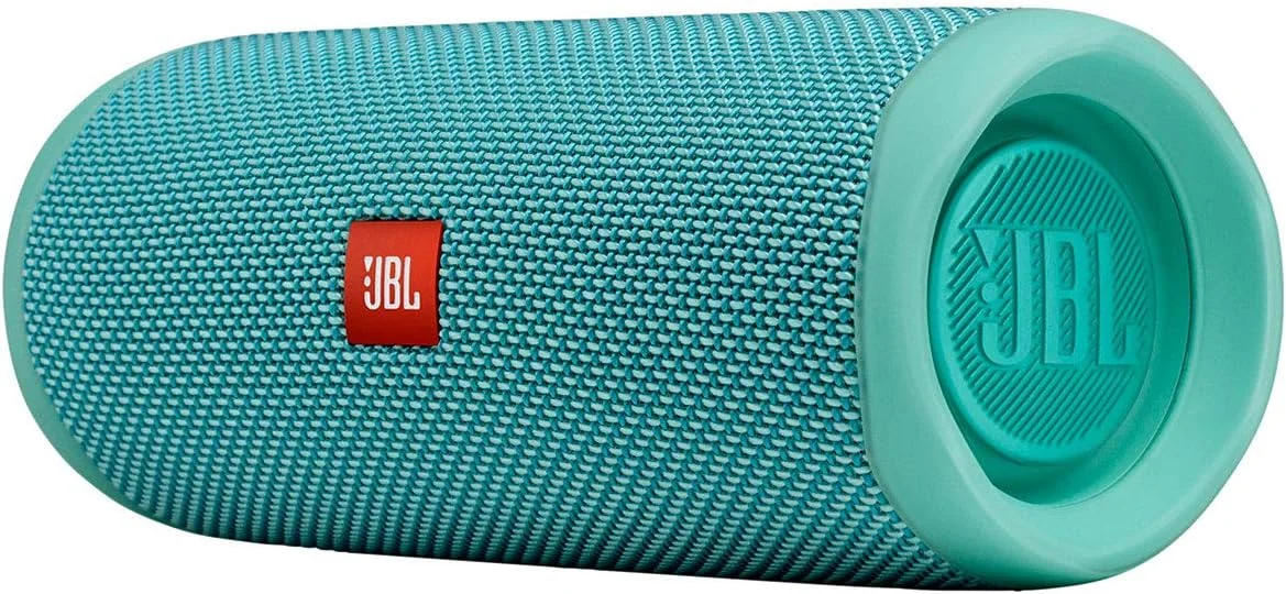باندل اسپیکر بلوتوثی بی سیم قابل حمل ضد آب JBL Flip 5 - (جفت) آبی فیروزه ای باندل اسپیکر بلوتوثی بی سیم قابل حمل ضد آب JBL Flip 5 - (جفت) آبی فیروزه ای