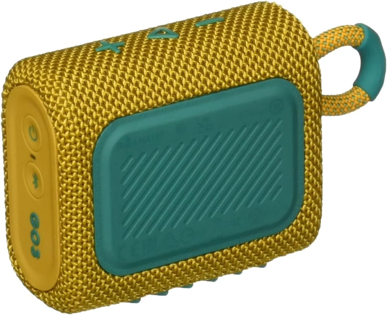 اسپیکر قابل حمل JBL Go 3 با بلوتوث، باتری داخلی، ضد آب و ضد گرد و غبار - زرد