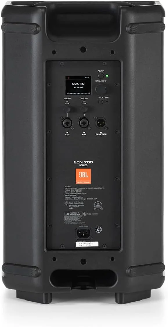 اسپیکر PA اکتیو JBL Professional EON710 با بلوتوث، 10 اینچ، 1300 وات، الکتریکی سیمی، مشکی اسپیکر PA اکتیو JBL Professional EON710 با بلوتوث، 10 اینچ، 1300 وات، الکتریکی سیمی، مشکی
