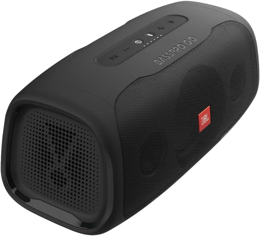 JBL Basspro Go - 2 در 1: ساب ووفر فعال خودرو و بلندگوی مهمانی بلوتوثی 200 واتی در یک دستگاه - قابل استفاده در خودرو و کنار آن - مشکی JBL Basspro Go - 2 در 1: ساب ووفر فعال خودرو و بلندگوی مهمانی بلوتوثی 200 واتی در یک دستگاه - قابل استفاده در خودرو و کنار آن - مشکی