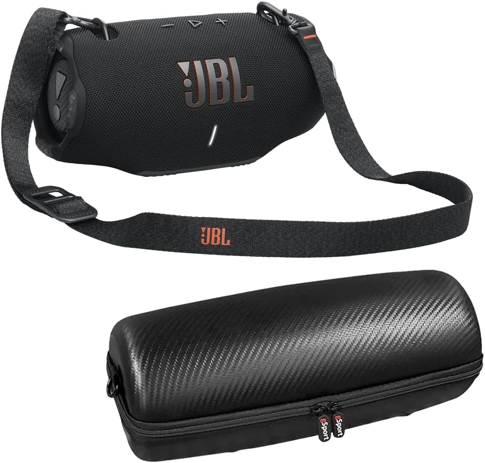 اسپیکر بلوتوثی JBL Xtreme 4 به همراه کیف فیبر کربنی gSport (مشکی) اسپیکر بلوتوثی JBL Xtreme 4 به همراه کیف فیبر کربنی gSport (مشکی)