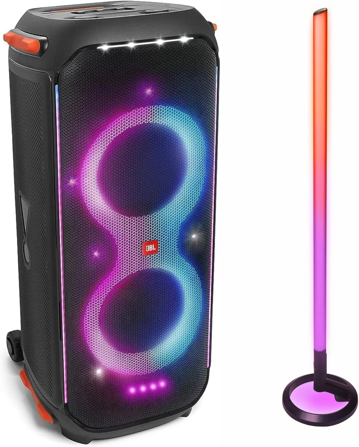 اسپیکر مهمانی قابل حمل JBL Partybox 710 + میله نور مهمانی JBL اسپیکر مهمانی قابل حمل JBL Partybox 710 + میله نور مهمانی JBL