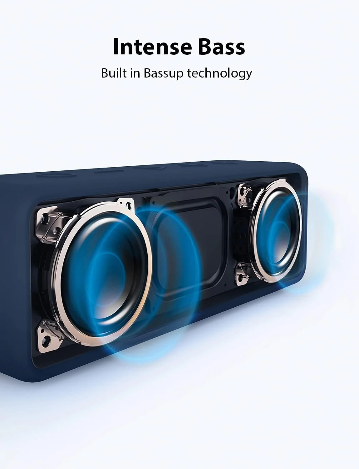 اسپیکر بلوتوثی قابل حمل Anker Soundcore 2 با توان 12 وات، درایور دوگانه، مناسب برای استفاده روزانه، پخش بی سیم 24 ساعته، مقاوم در برابر آب IPX7، میکروفون داخلی، برد بلوتوث 20 متر - آبی سرمه ای اسپیکر بلوتوثی قابل حمل Anker Soundcore 2 با توان 12 وات، درایور دوگانه، مناسب برای استفاده روزانه، پخش بی سیم 24 ساعته، مقاوم در برابر آب IPX7، میکروفون داخلی، برد بلوتوث 20 متر - آبی سرمه ای