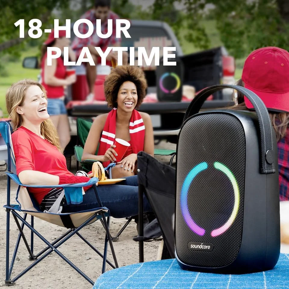 اسپیکر بلوتوث قابل حمل انکر مدل Rave Accs اسپیکر بلوتوث قابل حمل انکر مدل Rave Accs