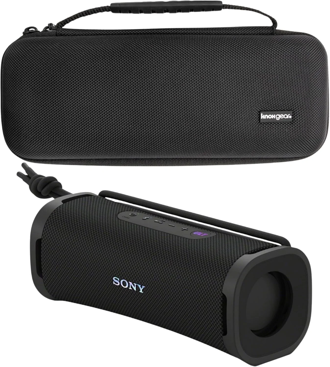 اسپیکر سری Sony SRSULT10B ULT Field (مشکی) به همراه کیف محافظ و مسافرتی هارد شل برای اسپیکرهای بلوتوثی (2 تکه) اسپیکر سری Sony SRSULT10B ULT Field (مشکی) به همراه کیف محافظ و مسافرتی هارد شل برای اسپیکرهای بلوتوثی (2 تکه)