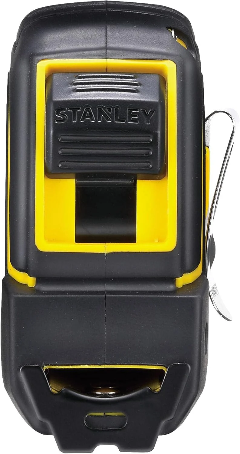 متر نواری کوتاه استنلی مدل تایلون، 5 متر/16 فوت × 19 میلی متر، زرد/مشکی، STHT36194 متر نواری کوتاه استنلی مدل تایلون، 5 متر/16 فوت × 19 میلی متر، زرد/مشکی، STHT36194