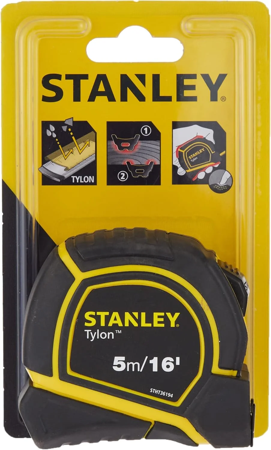 متر نواری استنلی مدل Tylon Stht30696-8