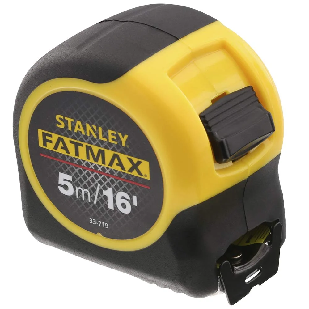 متر نواری کلاسیک استنلی STA033719 FATMAX با روکش محافظ تیغه، 5 متر/16 فوت