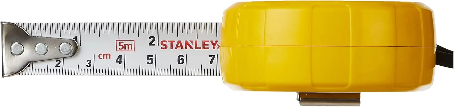 متر نواری 5 متری استنلی مدل STHT36519-812 (زرد) متر نواری 5 متری استنلی مدل STHT36519-812 (زرد)