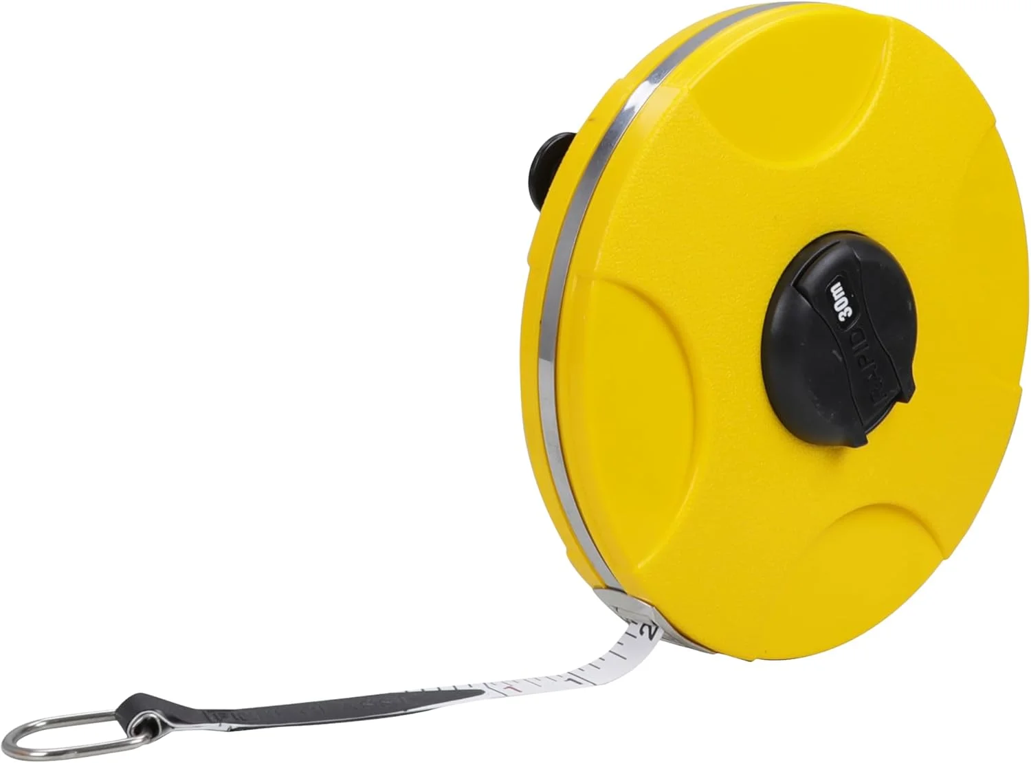متر نواری پلاستیکی 30 متری استنلی مدل STHT38530-812، مناسب برای مصارف خانگی، کارهای دستی، حرفه ای و صنعتی، زرد و مشکی