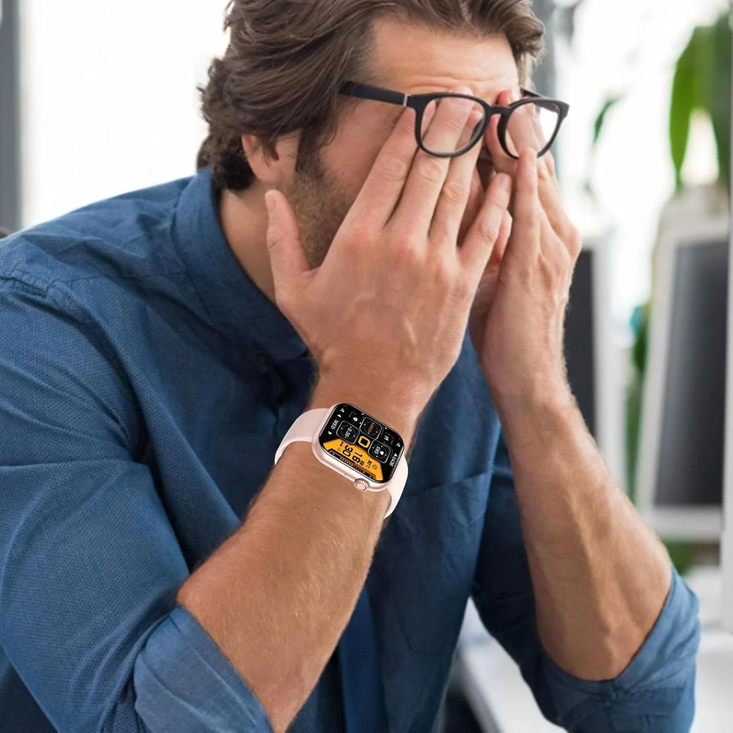 ساعت هوشمند پایش قند خون، ساعت هوشمند تست قند خون ضد آب IP67 - حالت های ورزشی متنوع، صفحه نمایش 1.91 اینچی، برای ردیابی پایش خواب و اکسیژن خون ساعت هوشمند پایش قند خون، ساعت هوشمند تست قند خون ضد آب IP67 - حالت های ورزشی متنوع، صفحه نمایش 1.91 اینچی، برای ردیابی پایش خواب و اکسیژن خون