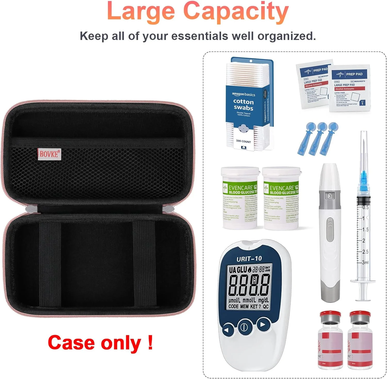 کیف حمل لوازم دیابت BOVKE