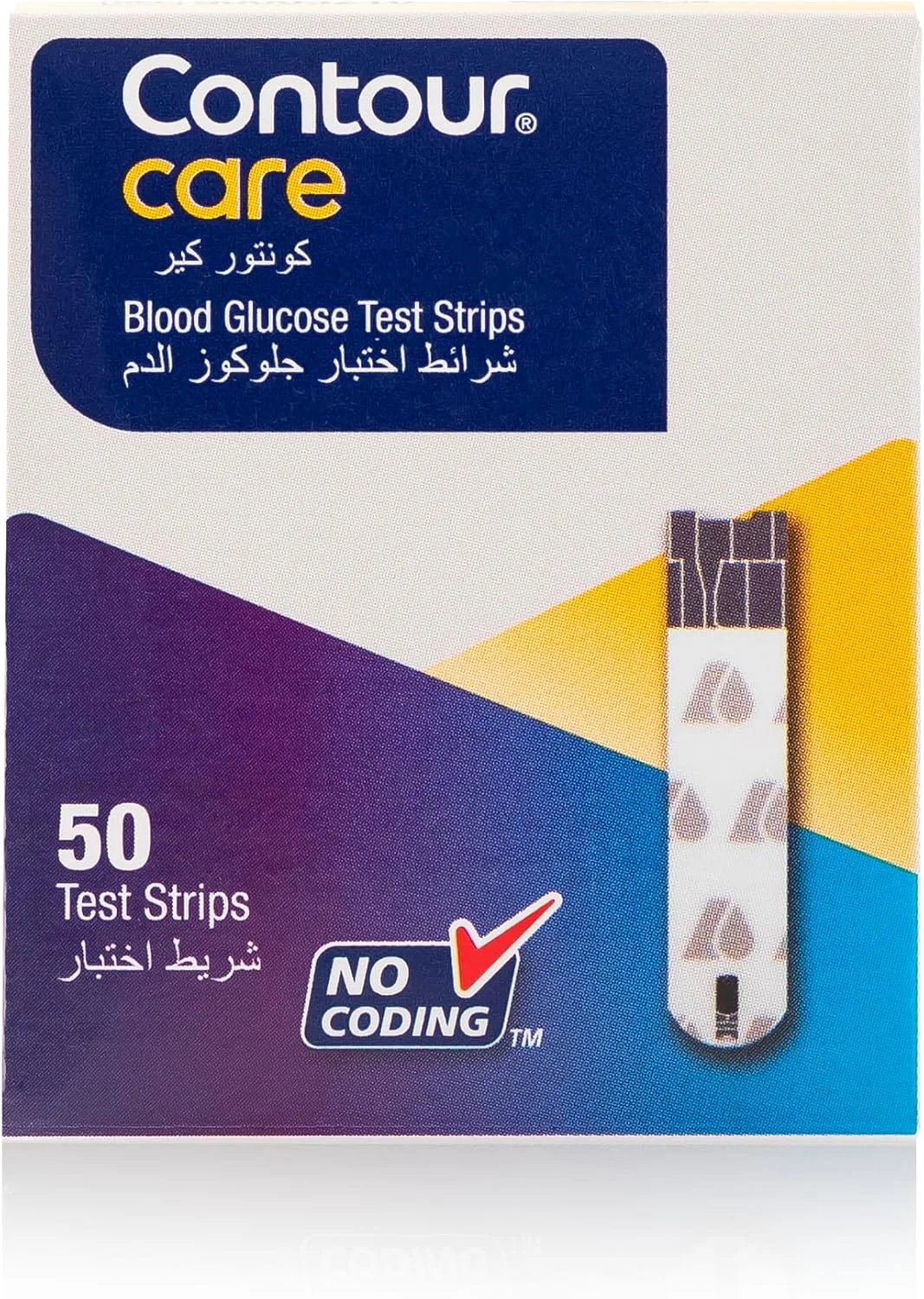 نوار تست قند خون کانتور آسنشیا کر ۵۰ عددی