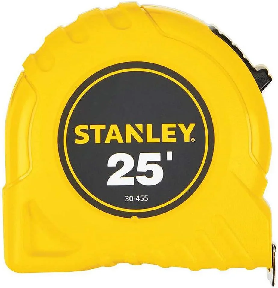 متر نواری استنلی، بسته 6 عددی، 7.5 متری با پهنای 2.5 سانتی متر، دید بالا - زرد متر نواری استنلی، بسته 6 عددی، 7.5 متری با پهنای 2.5 سانتی متر، دید بالا - زرد