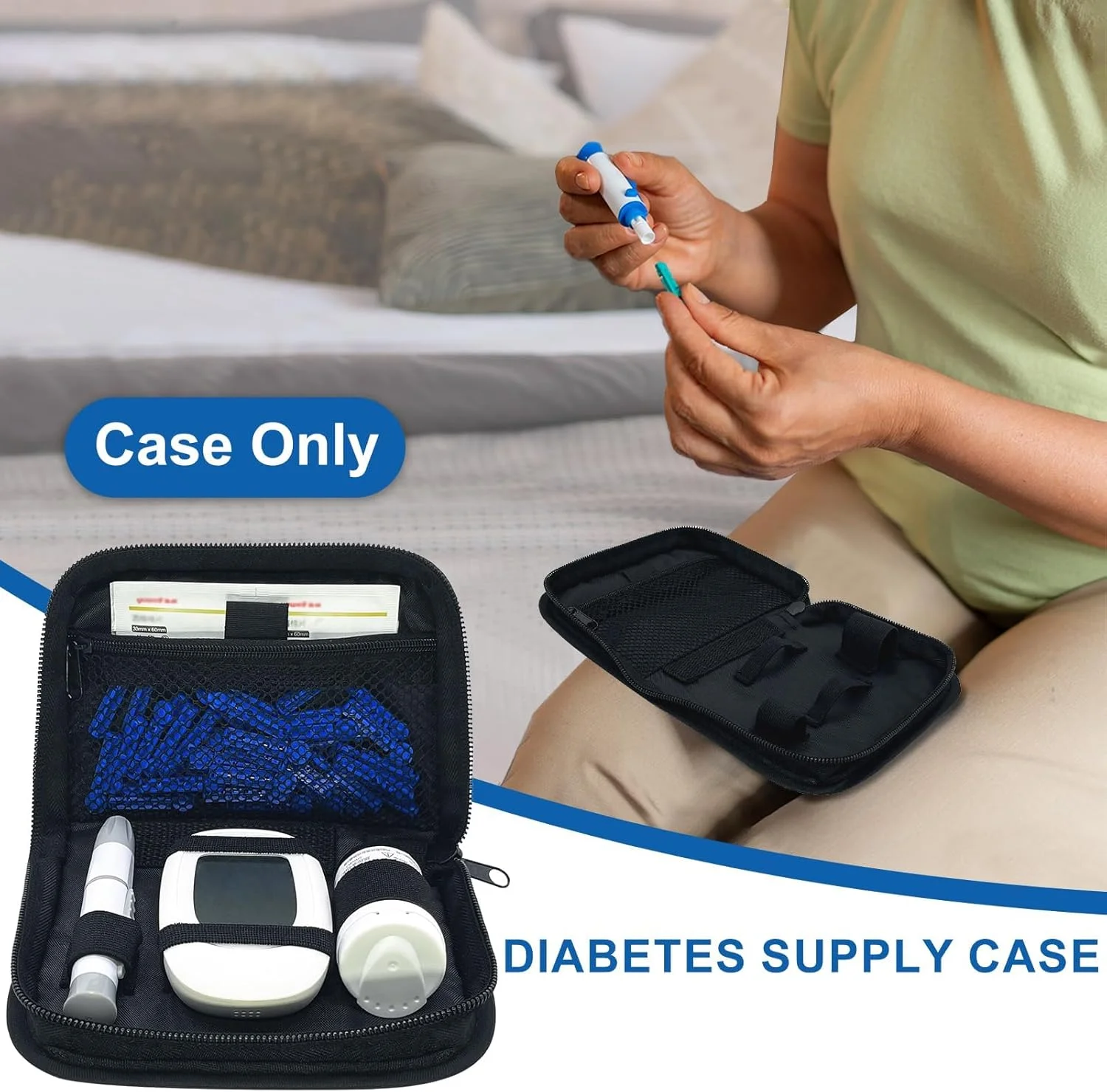 کیف لوازم دیابت، کیف حمل و نگهداری وسایل دیابت، کیف قابل حمل برای کیت تست دیابت، کیف نگهداری دستگاه قند خون کیف لوازم دیابت، کیف حمل و نگهداری وسایل دیابت، کیف قابل حمل برای کیت تست دیابت، کیف نگهداری دستگاه قند خون