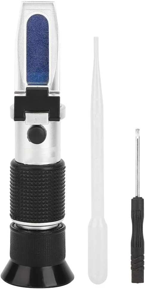 هیدرومتر دستی مارهاینچس با محدوده تست شکر 0-50% و جبران دمای خودکار