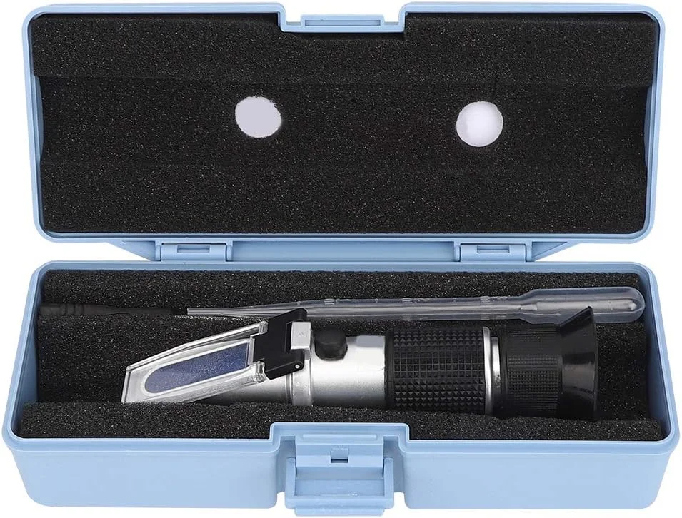 هیدرومتر دستی مارهاینچس با محدوده تست شکر 0-50% و جبران دمای خودکار هیدرومتر دستی مارهاینچس با محدوده تست شکر 0-50% و جبران دمای خودکار