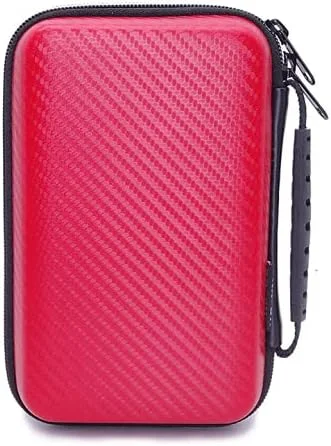 کیف حمل وسایل دیابت با بند دستی برای نوار تست قند خون، دارو، دستگاه گلوکز، قرص، قلم، کابل USB، سرنگ انسولین، سوزن، لنست، کیت مسافرتی هارد شل