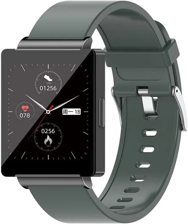 ساعت هوشمند تست غیرتهاجمی قند خون، ردیاب تناسب اندام، پایش خواب، پایش اکسیژن خون، دسترسی NFC، شمارشگر ضربان قلب و کالری برای آقایان و بانوان (سبز) ساعت هوشمند تست غیرتهاجمی قند خون، ردیاب تناسب اندام، پایش خواب، پایش اکسیژن خون، دسترسی NFC، شمارشگر ضربان قلب و کالری برای آقایان و بانوان (سبز)