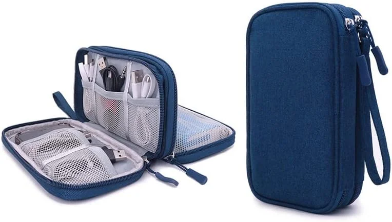 کیف لوازم دیابت قاشا، کیف مسافرتی سازمان دهنده برای دستگاه گلوکز، نوار تست، سوزن، دستگاه لنست، پدهای الکلی، سیستم مانیتورینگ قند خون، کیف حمل قلم انسولین (آبی تیره) کیف لوازم دیابت قاشا، کیف مسافرتی سازمان دهنده برای دستگاه گلوکز، نوار تست، سوزن، دستگاه لنست، پدهای الکلی، سیستم مانیتورینگ قند خون، کیف حمل قلم انسولین (آبی تیره)