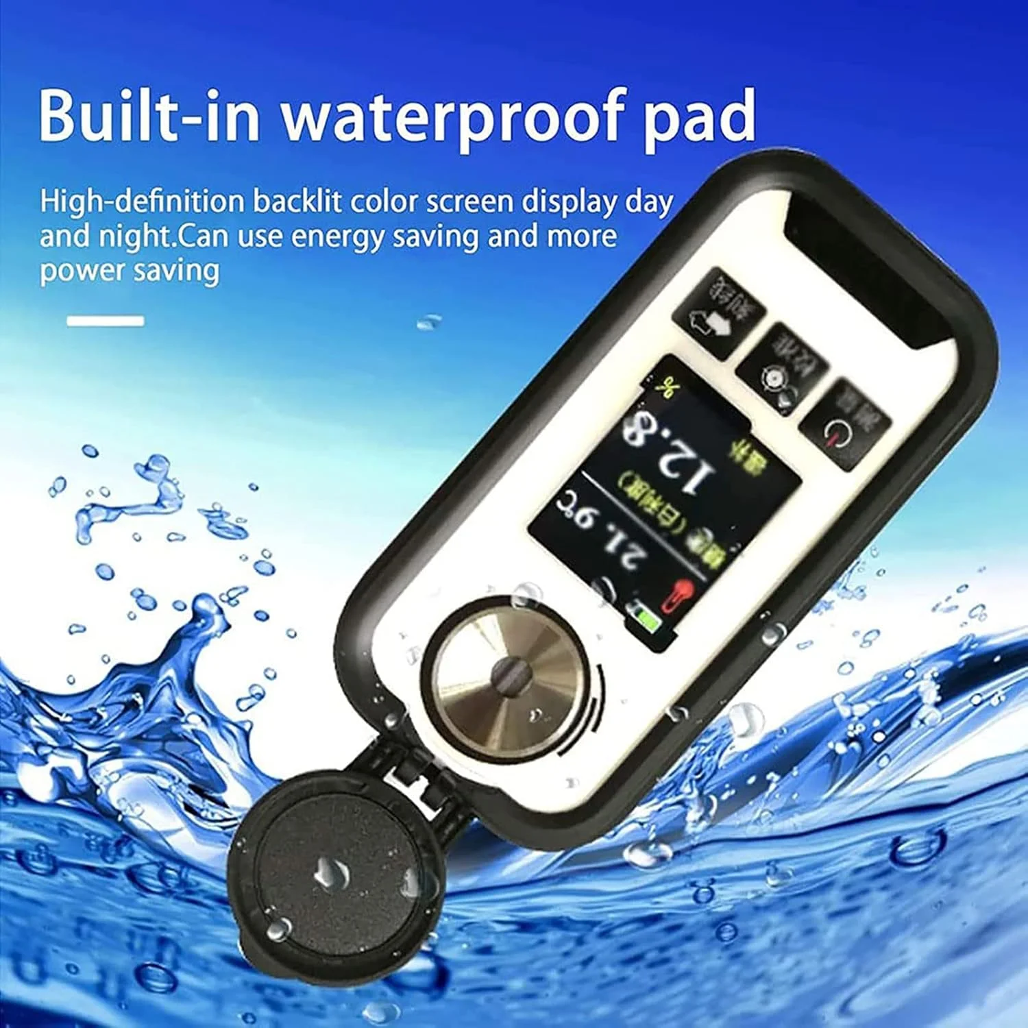 تستر قند میوه با نمایشگر دیجیتال MTND، 1.333-1.4440nD، تستر قند شیرینی با دقت بالا، دستگاه قابل حمل و شارژی Brix، ساده و راحت.