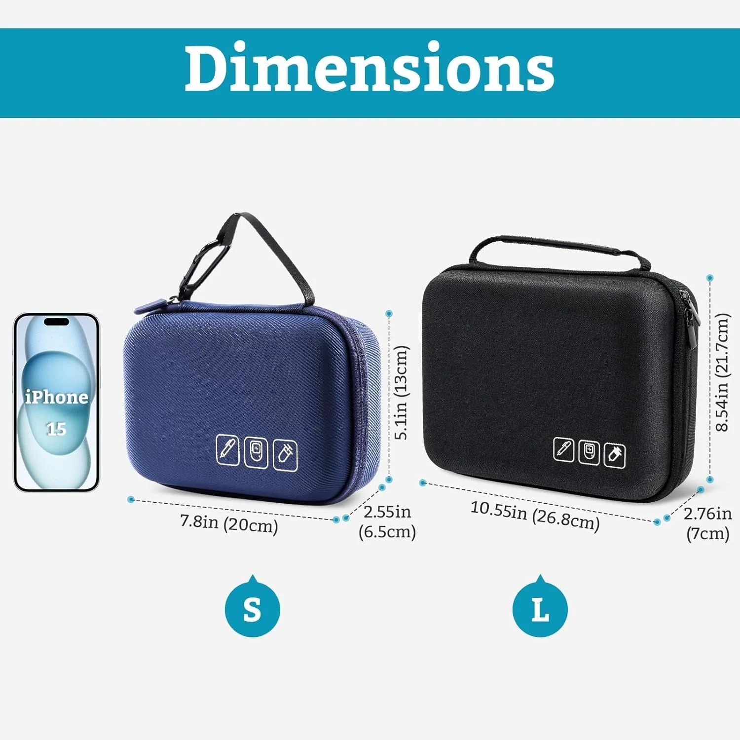 کیف حمل سخت لوازم دیابتی ProCase، کیف نگهداری دیابت برای گلوکومتر، قلم انسولین، نوارهای تست قند خون، سرنگ، سوزن و سایر کیت ها، سازمان دهنده نگهدارنده کیت های مراقبت از دیابت - مشکی کیف حمل سخت لوازم دیابتی ProCase، کیف نگهداری دیابت برای گلوکومتر، قلم انسولین، نوارهای تست قند خون، سرنگ، سوزن و سایر کیت ها، سازمان دهنده نگهدارنده کیت های مراقبت از دیابت - مشکی