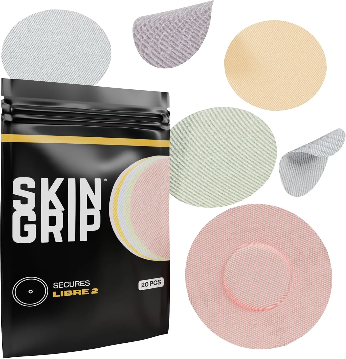 برچسب های چسبی محافظ پوست برای فری استایل لیبره 2 – ضد آب و ضد تعریق برای 10-14 روز، نوار چسب از پیش برش خورده، پوشش محافظ سنسور مداوم گلوکز – بسته 20 عددی، رنگ های پاستیلی برچسب های چسبی محافظ پوست برای فری استایل لیبره 2 – ضد آب و ضد تعریق برای 10-14 روز، نوار چسب از پیش برش خورده، پوشش محافظ سنسور مداوم گلوکز – بسته 20 عددی، رنگ های پاستیلی