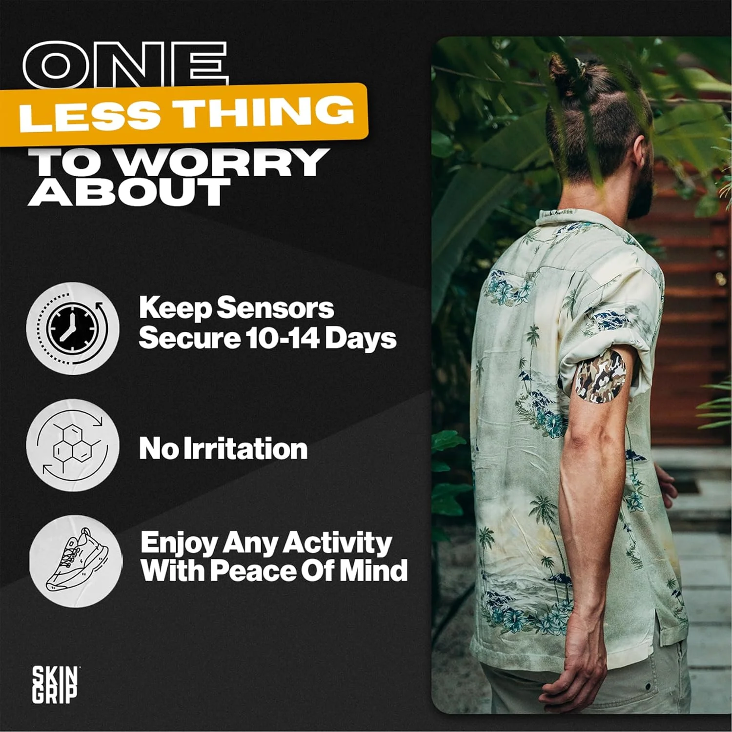 برچسب های چسبی محافظ پوست برای فری استایل لیبره 2 - ضد آب و ضد تعریق برای 10-14 روز، نوار چسب از پیش برش خورده، پوشش محافظ سنسور پایش مداوم گلوکز - بسته 20 عددی، طرح ارتشی