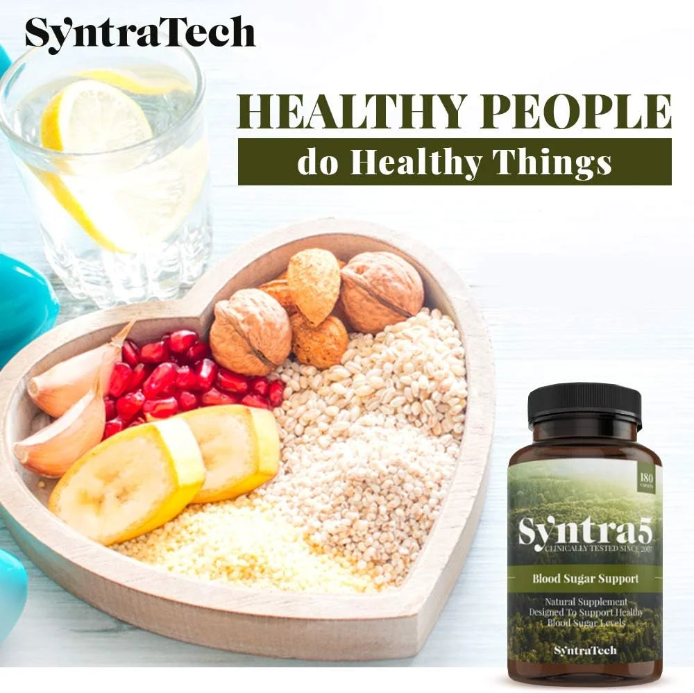 سینترا 5، 180 کپسول - فرمول پشتیبانی چند وجهی از قند خون - کمک به حفظ سطح قند خون سالم - پشتیبانی شده توسط تحقیقات بالینی سینترا 5، 180 کپسول - فرمول پشتیبانی چند وجهی از قند خون - کمک به حفظ سطح قند خون سالم - پشتیبانی شده توسط تحقیقات بالینی