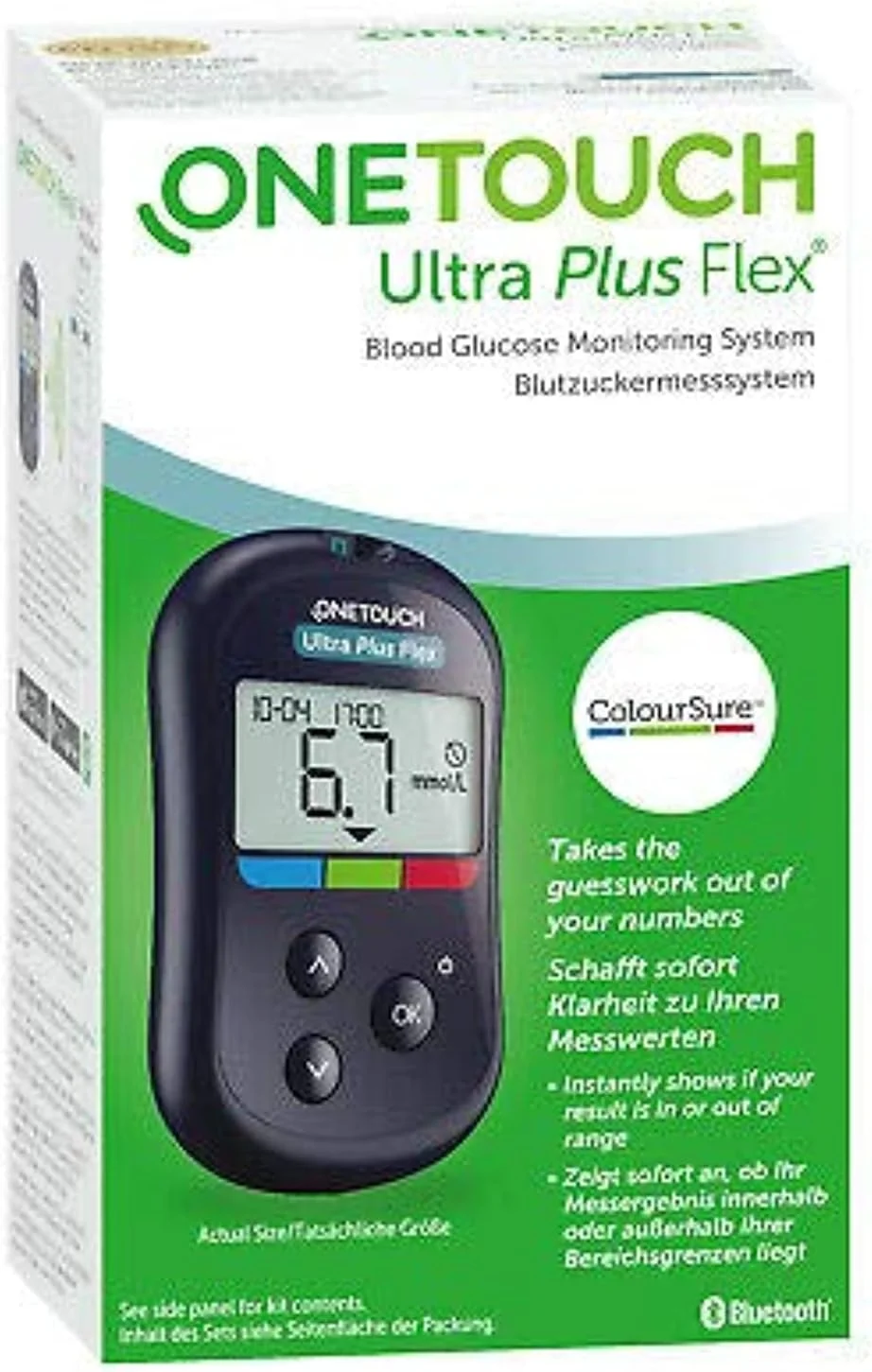 دستگاه تست قند خون وان تاچ سلکت پلاس فلکس دستگاه تست قند خون وان تاچ سلکت پلاس فلکس