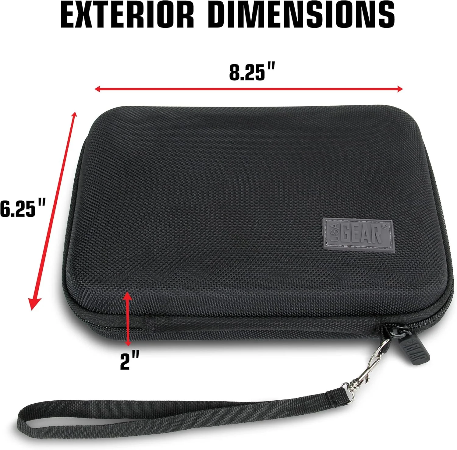 کیف حمل لوازم دیابت USA Gear - کیف محافظ سخت مانیتور گلوکز با زیپ و بند مچی، سازگار با سوزن های انسولین، لنست ها، کیسه های یخ، نوارهای تست گلوکز و موارد دیگر - مشکی، مشکی کیف حمل لوازم دیابت USA Gear - کیف محافظ سخت مانیتور گلوکز با زیپ و بند مچی، سازگار با سوزن های انسولین، لنست ها، کیسه های یخ، نوارهای تست گلوکز و موارد دیگر - مشکی، مشکی