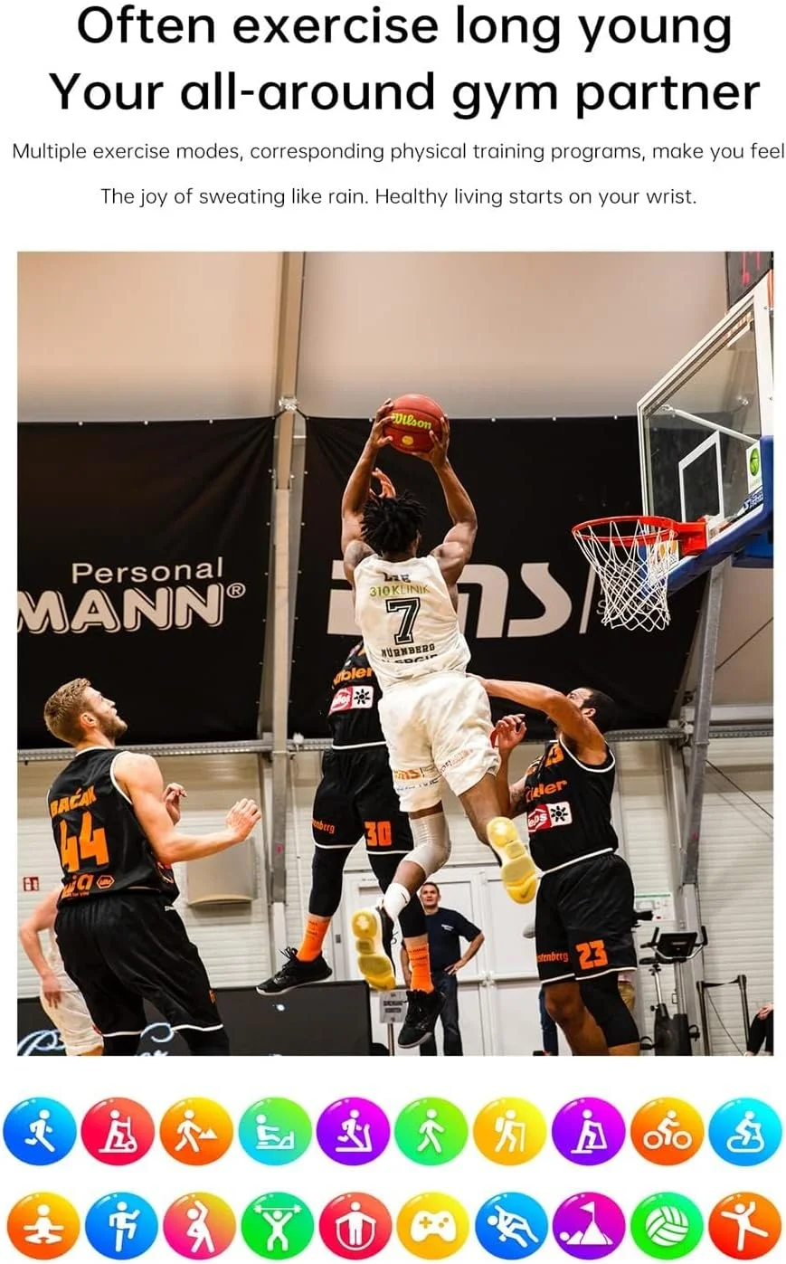 ساعت هوشمند X&Z-XAOY با صفحه نمایش 1.91 اینچی، نوار قلب، تست قند خون، ردیاب تناسب اندام، پایش ضربان قلب، پایش خواب، ضد آب IP68، مناسب برای آقایان و بانوان (رنگ: مشکی 1) ساعت هوشمند X&Z-XAOY با صفحه نمایش 1.91 اینچی، نوار قلب، تست قند خون، ردیاب تناسب اندام، پایش ضربان قلب، پایش خواب، ضد آب IP68، مناسب برای آقایان و بانوان (رنگ: مشکی 1)