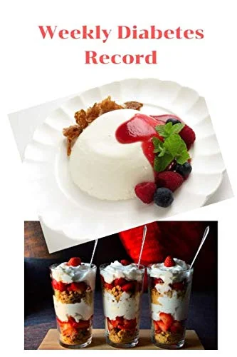 دفتر ثبت هفتگی دیابت: دفتر ثبت روزانه برای پیگیری سطح قند خون؛ دفترچه یادداشت سلامت دیابتی با بررسی های هفتگی، 15x23 سانتیمتر، طرح مشکی و سفید، ایده آل برای هدیه دفتر ثبت هفتگی دیابت: دفتر ثبت روزانه برای پیگیری سطح قند خون؛ دفترچه یادداشت سلامت دیابتی با بررسی های هفتگی، 15x23 سانتیمتر، طرح مشکی و سفید، ایده آل برای هدیه