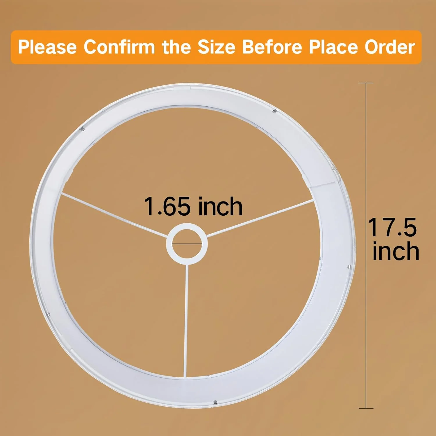 آباژور استوانه ای بزرگ کرم رنگ OUTON برای چراغ های ایستاده، 44.5 سانتی متر بالا x 44.5 سانتی متر پایین x 25.4 سانتی متر ارتفاع، مونتاژ آسان، جایگزینی کلاهک پارچه ای برای چراغ های رومیزی و چراغ های کنار تخت (1.65 اینچ عنکبوتی) آباژور استوانه ای بزرگ کرم رنگ OUTON برای چراغ های ایستاده، 44.5 سانتی متر بالا x 44.5 سانتی متر پایین x 25.4 سانتی متر ارتفاع، مونتاژ آسان، جایگزینی کلاهک پارچه ای برای چراغ های رومیزی و چراغ های کنار تخت (1.65 اینچ عنکبوتی)