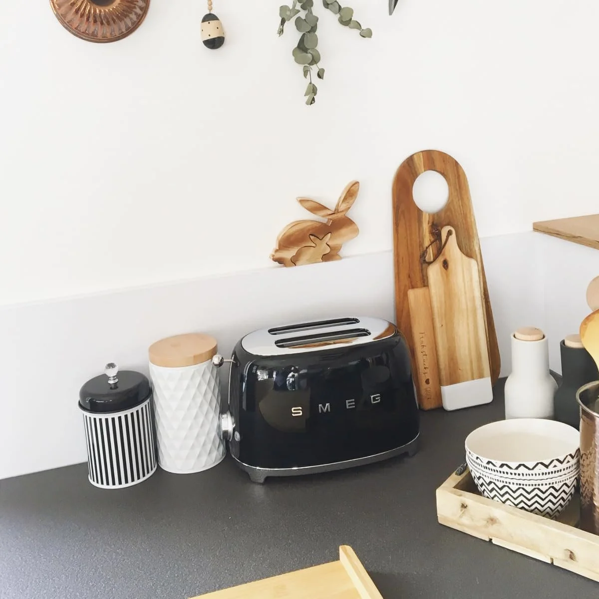 توستر دو تکه اسمگ مدل TSF01BLEU، مشکی