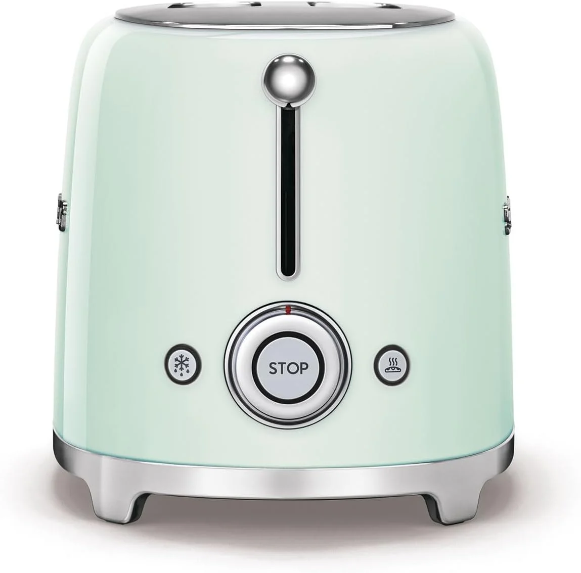 توستر 2 تکه Smeg مدل دهه 50، رنگ سبز پاستیلی TSF01PGAU