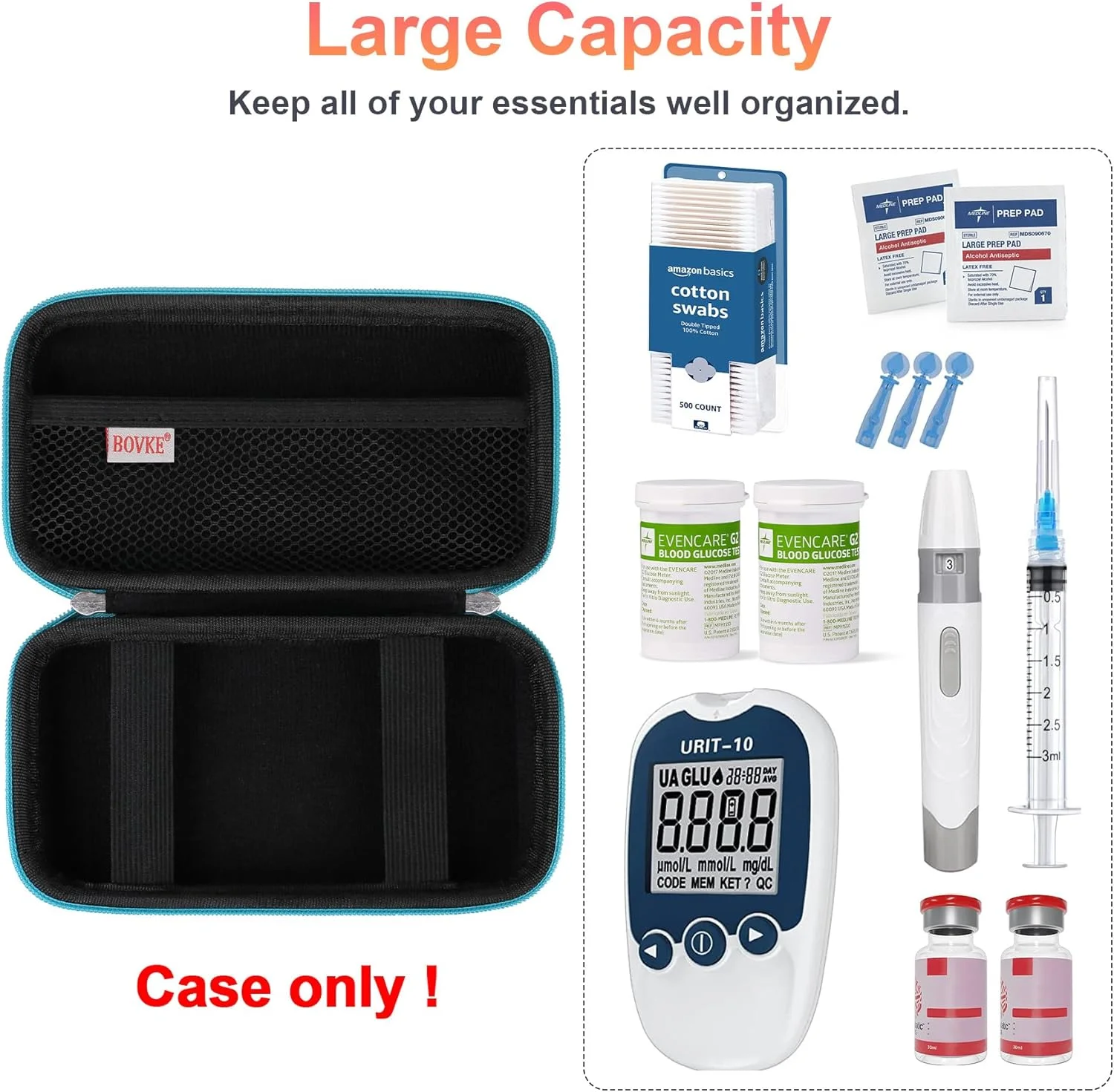 کیف حمل لوازم دیابتی BOVKE