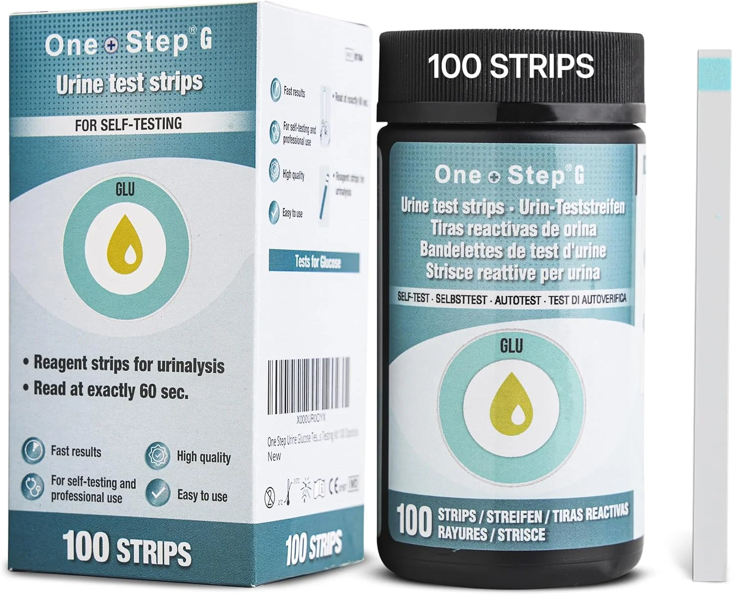 نوار تست قند خون یک مرحله ای 100 عددی. کیت های تست دیابت نوار تست قند خون یک مرحله ای 100 عددی. کیت های تست دیابت