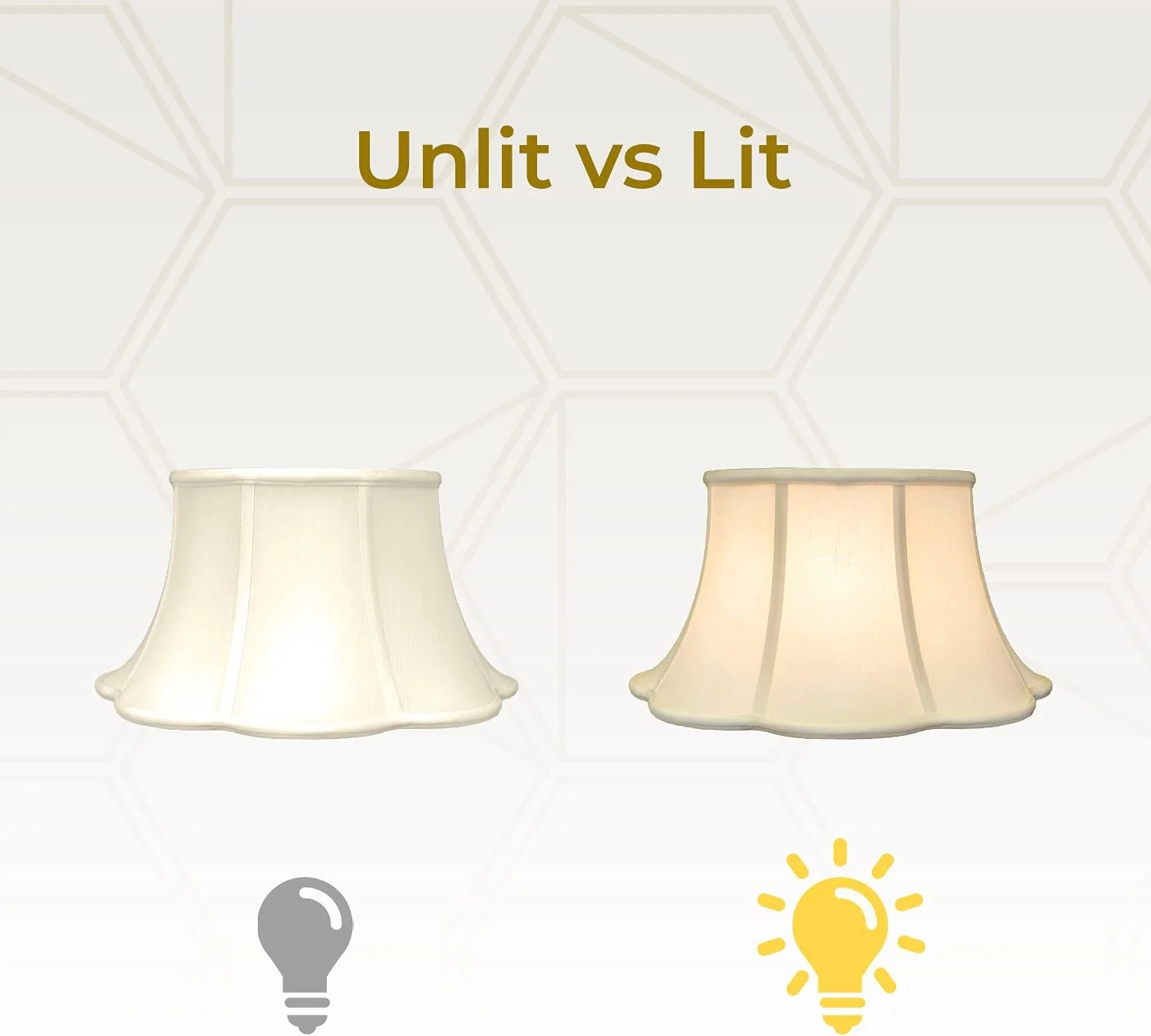 آباژور زنگوله ای پایه دار طرح صدف رویال دیزاینز، بژ، 9.5 x 15 x 8 آباژور زنگوله ای پایه دار طرح صدف رویال دیزاینز، بژ، 9.5 x 15 x 8