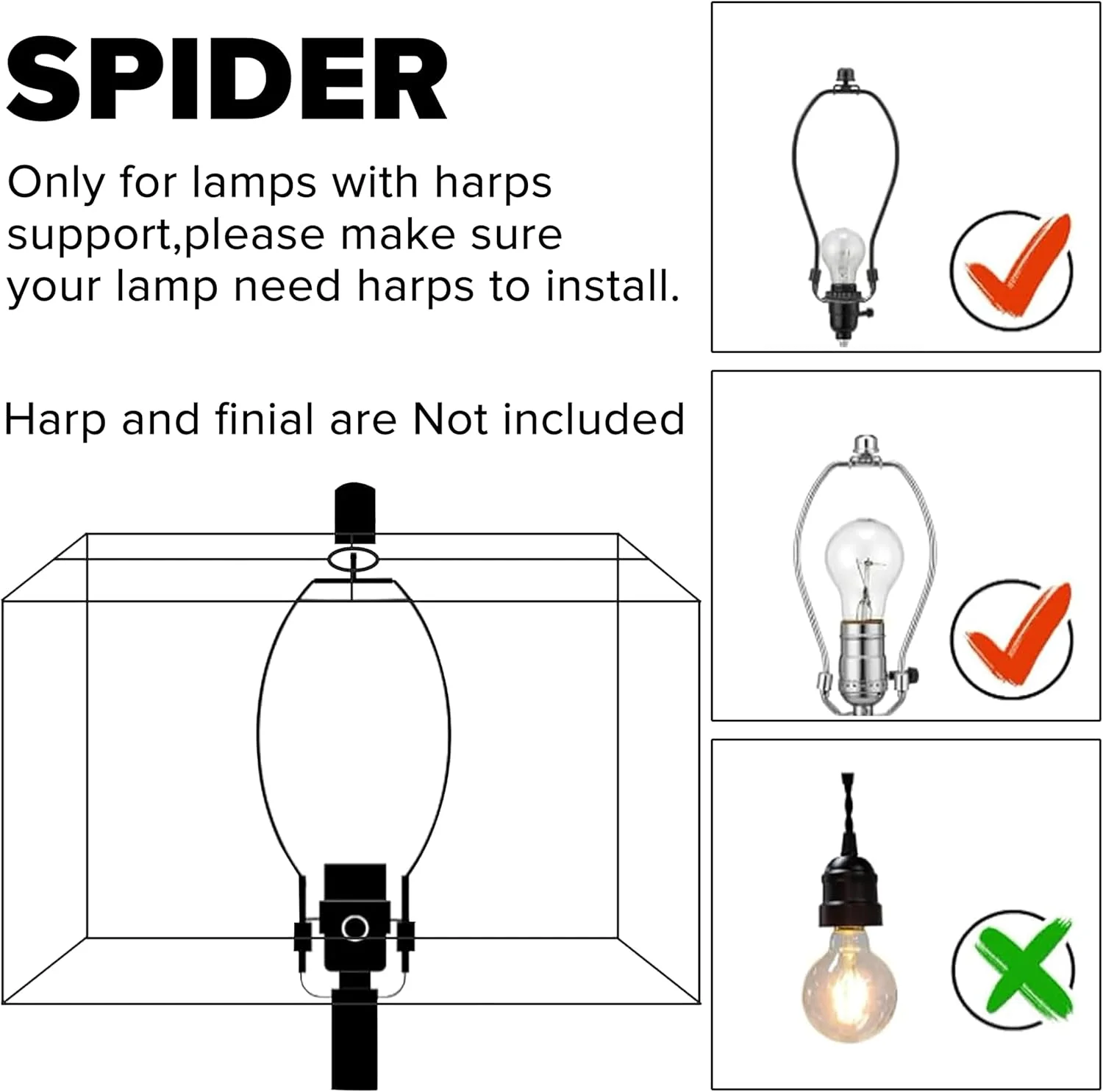 گوسو 8×16×10 اینچ (عنکبوتی) ست دو عددی کلاهک لامپ مستطیلی بزرگ سفید، کلاهک بافت دار برای لامپ های ایستاده، لامپ های رومیزی، کلاهک لامپ مربعی مدرن مستطیلی پارچه ای طبیعی نیاز به مونتاژ گوسو 8×16×10 اینچ (عنکبوتی) ست دو عددی کلاهک لامپ مستطیلی بزرگ سفید، کلاهک بافت دار برای لامپ های ایستاده، لامپ های رومیزی، کلاهک لامپ مربعی مدرن مستطیلی پارچه ای طبیعی نیاز به مونتاژ