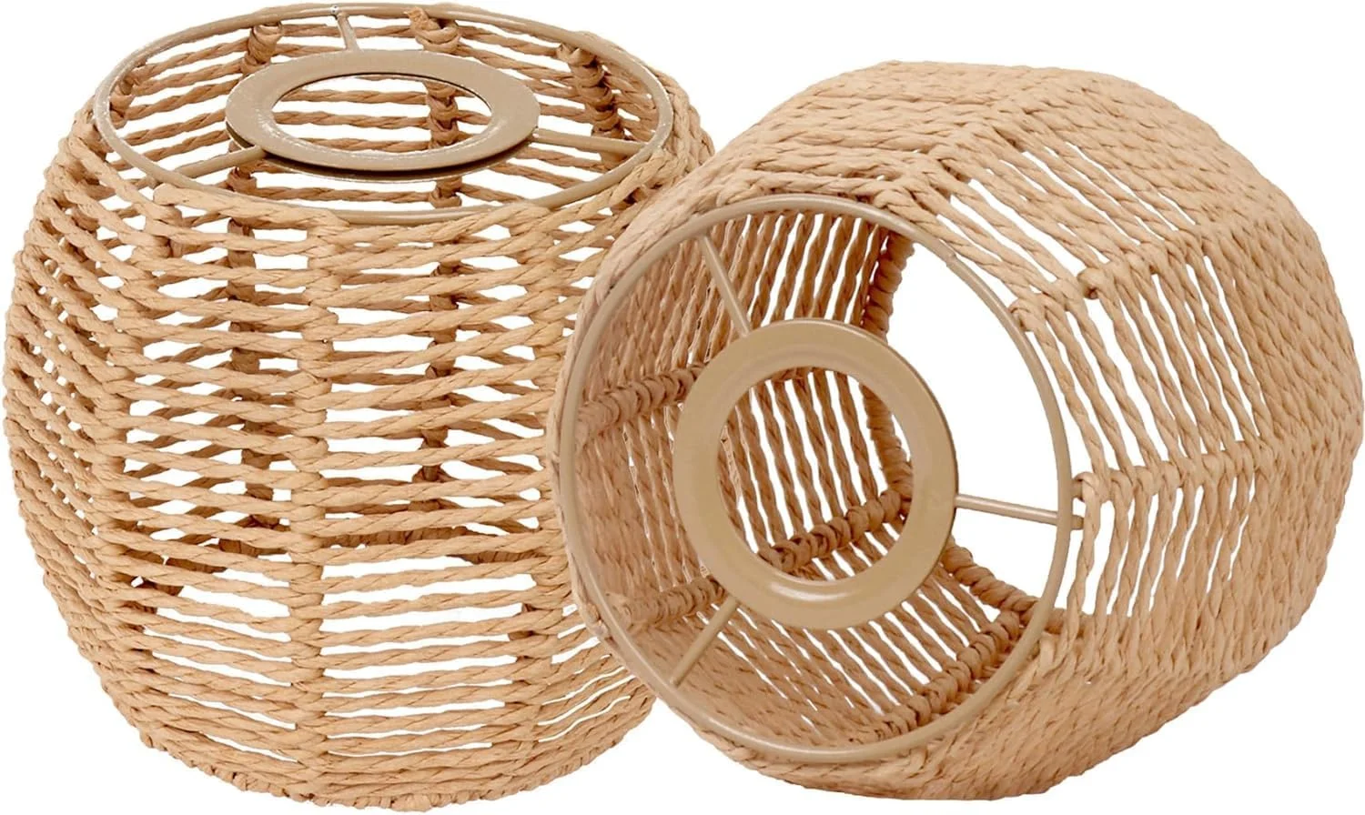 آباژور حصیری، جایگزین آباژور حصیری کوچک به سبک رترو، ارتفاع 14.5 سانتی متر، قطر 14 سانتی متر، آباژور بافته شده برای چراغ های ایستاده، چراغ آویز، لوستر، چراغ مطالعه، دیوارکوب (2 عدد) آباژور حصیری، جایگزین آباژور حصیری کوچک به سبک رترو، ارتفاع 14.5 سانتی متر، قطر 14 سانتی متر، آباژور بافته شده برای چراغ های ایستاده، چراغ آویز، لوستر، چراغ مطالعه، دیوارکوب (2 عدد)