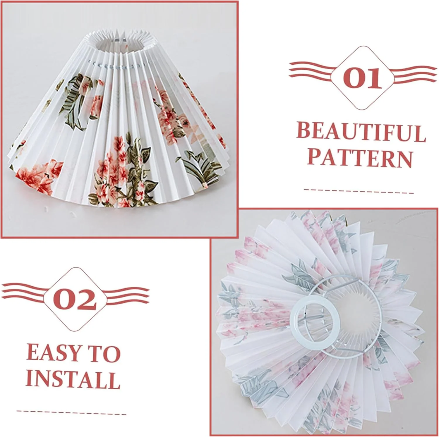 آباژور پلیسه دار، آباژور لبه دار، روکش چراغ پارچه ای طرح دار گلدار، روکش چراغ برای میز کنار تخت و چراغ ایستاده، محافظ لوستر برای آویز، لوازم جانبی روشنایی آباژور پلیسه دار، آباژور لبه دار، روکش چراغ پارچه ای طرح دار گلدار، روکش چراغ برای میز کنار تخت و چراغ ایستاده، محافظ لوستر برای آویز، لوازم جانبی روشنایی