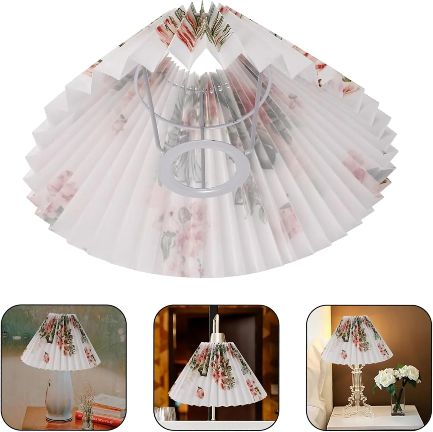 آباژور پلیسه دار، آباژور لبه دار، روکش چراغ پارچه ای طرح دار گلدار، روکش چراغ برای میز کنار تخت و چراغ ایستاده، محافظ لوستر برای آویز، لوازم جانبی روشنایی آباژور پلیسه دار، آباژور لبه دار، روکش چراغ پارچه ای طرح دار گلدار، روکش چراغ برای میز کنار تخت و چراغ ایستاده، محافظ لوستر برای آویز، لوازم جانبی روشنایی